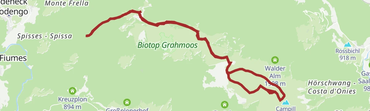 Route map: Astjoch